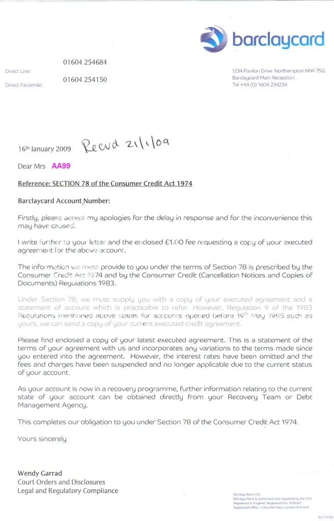 Barclaycard Ppi Claim >> Aa99 V Barclaycard No1 A C Page 8 Barclaycard Consumer Action Barclaycard Ppi Claim >> Aa99 V Barclaycard No1 A C Page 8 Barclaycard Consumer Action