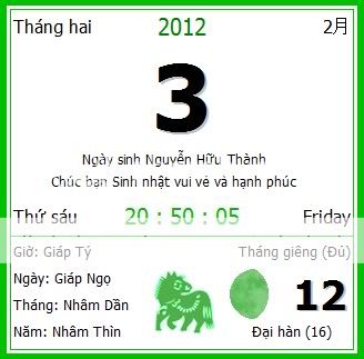Sinh nhật lần thứ 27